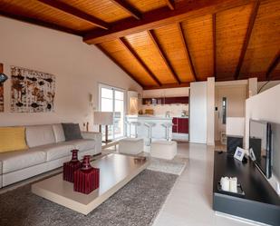 Living room of Single-family semi-detached for sale in Arucas  with Parquet flooring and Terrace