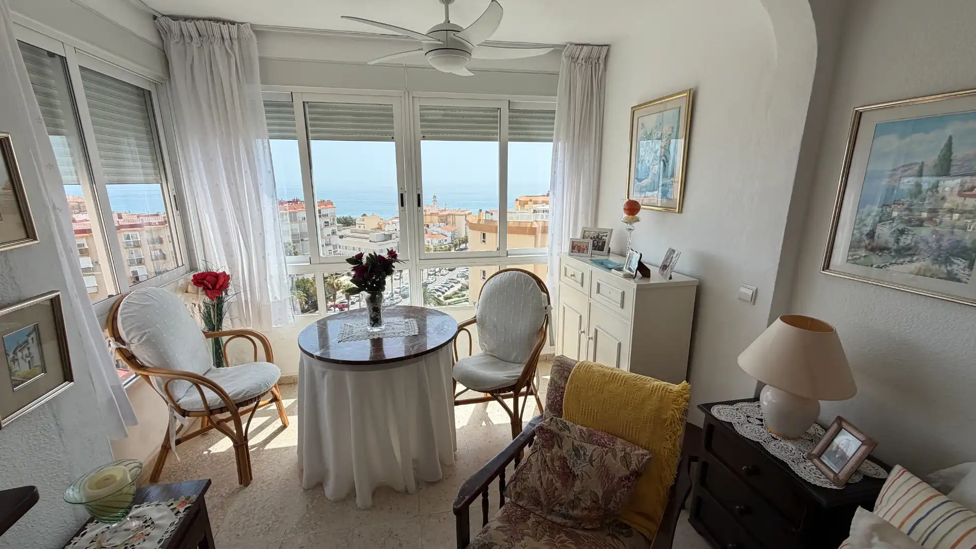Esszimmer von Wohnung zum Verkauf in Torrox mit Möbliert, Ofen und Waschmaschine