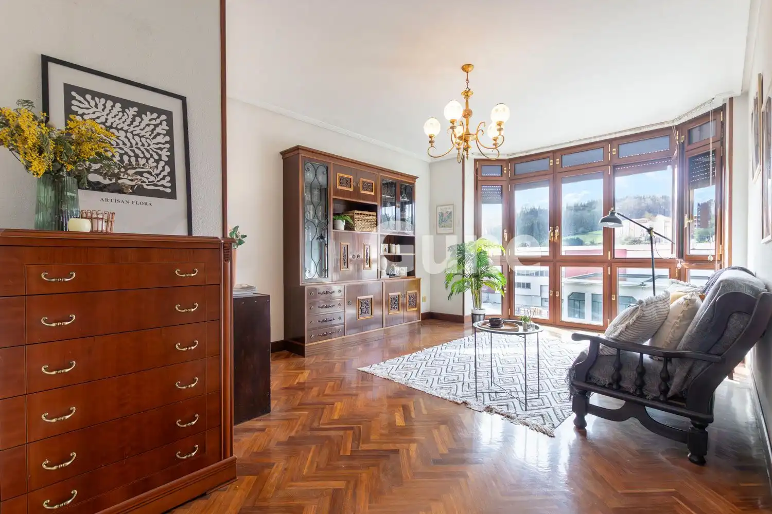 Sala de estar de Piso en venta en Ordizia con Calefacción y Trastero