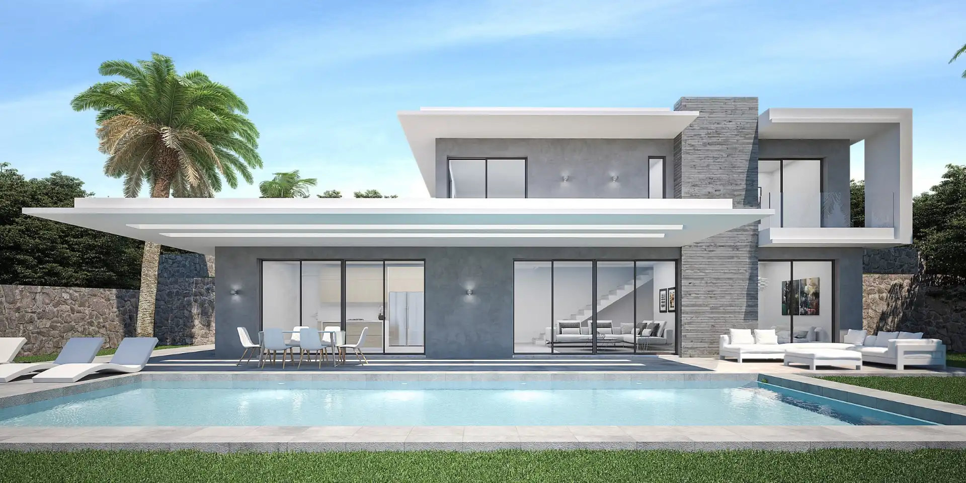 Exterior view of Houses for sale in Jávea / Xàbia  with Air Conditioner, Heating and Private garden