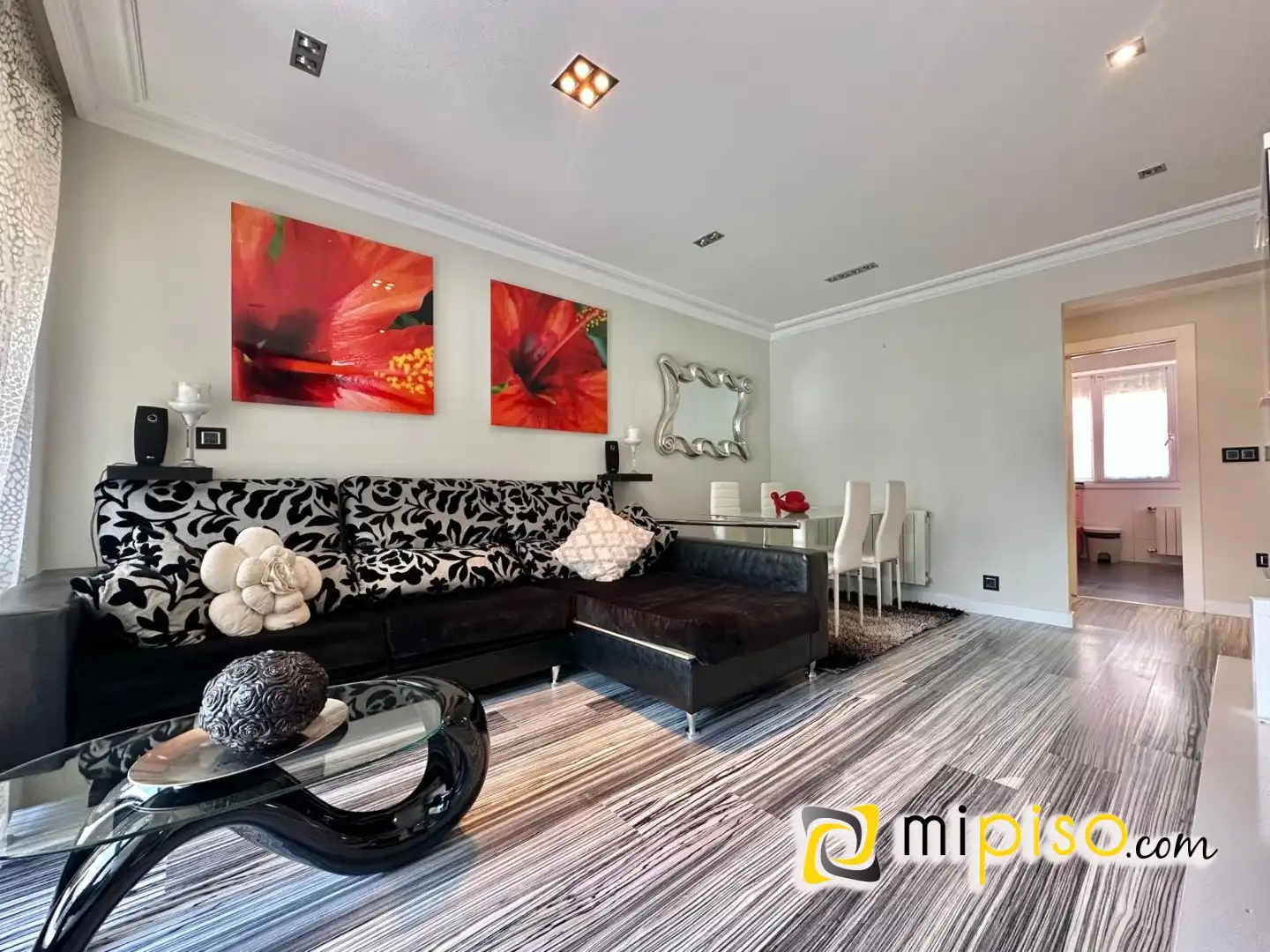 Wohnzimmer von Wohnung zur Miete in Laredo mit Terrasse und Möbliert