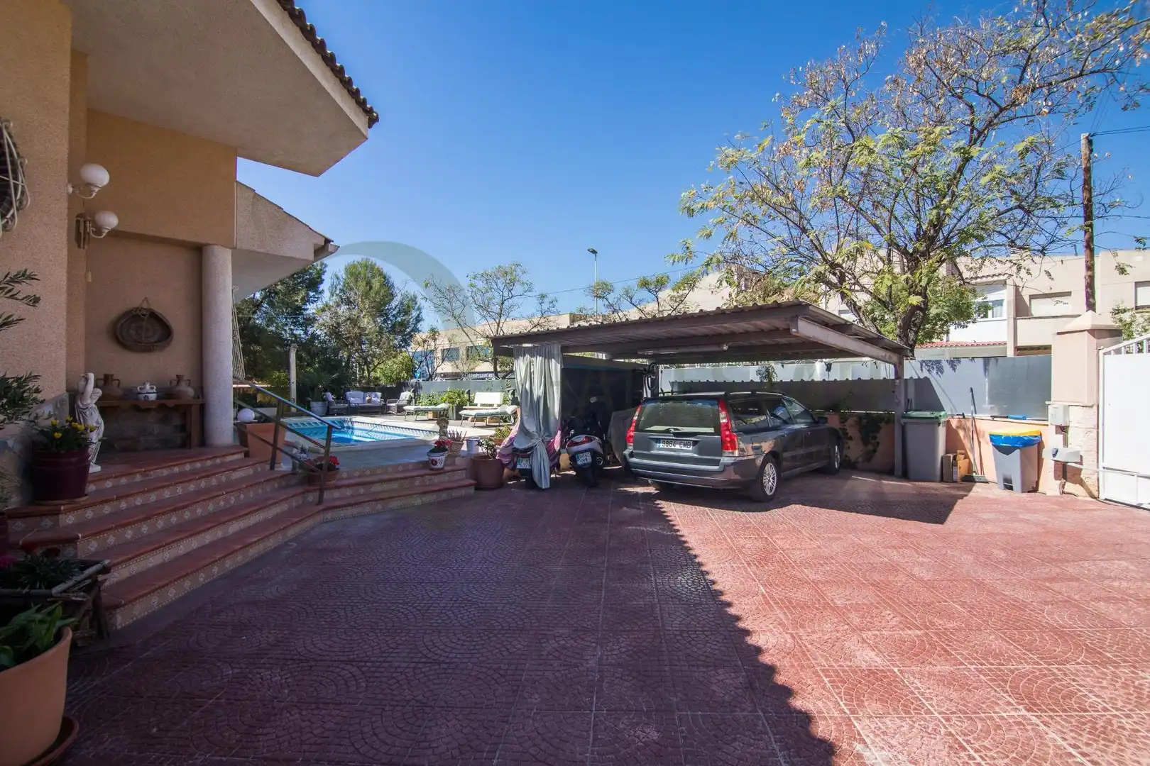 Parking of Houses for sale in San Vicente del Raspeig / Sant Vicent del Raspeig  with Heating, Private garden and Terrace