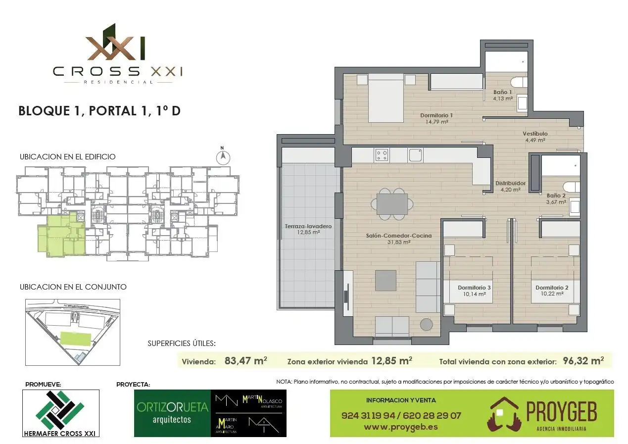 Flat for sale in Oeste