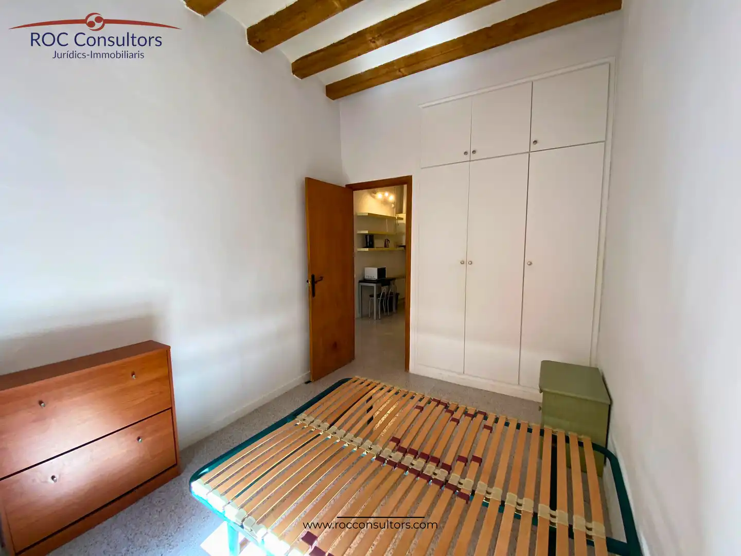 Schlafzimmer von Einfamilien-Reihenhaus zum Verkauf in Berga mit Heizung