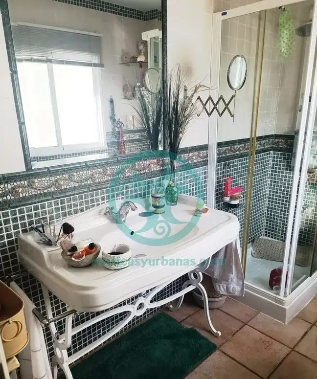 Baño de Casa o chalet en venta en Casar de Cáceres con Aire acondicionado, Calefacción y Jardín privado