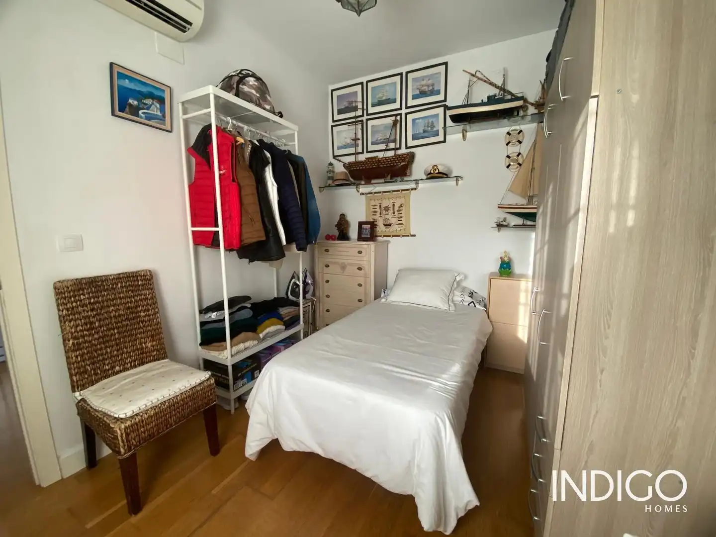Bedroom of Houses for sale in Mutxamel  with Air Conditioner, Heating and Terrace