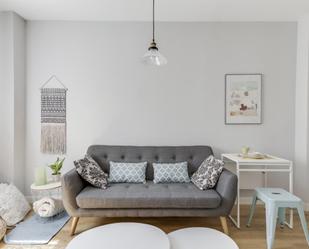 Living room of Apartment to rent in  Madrid Capital  with Air Conditioner