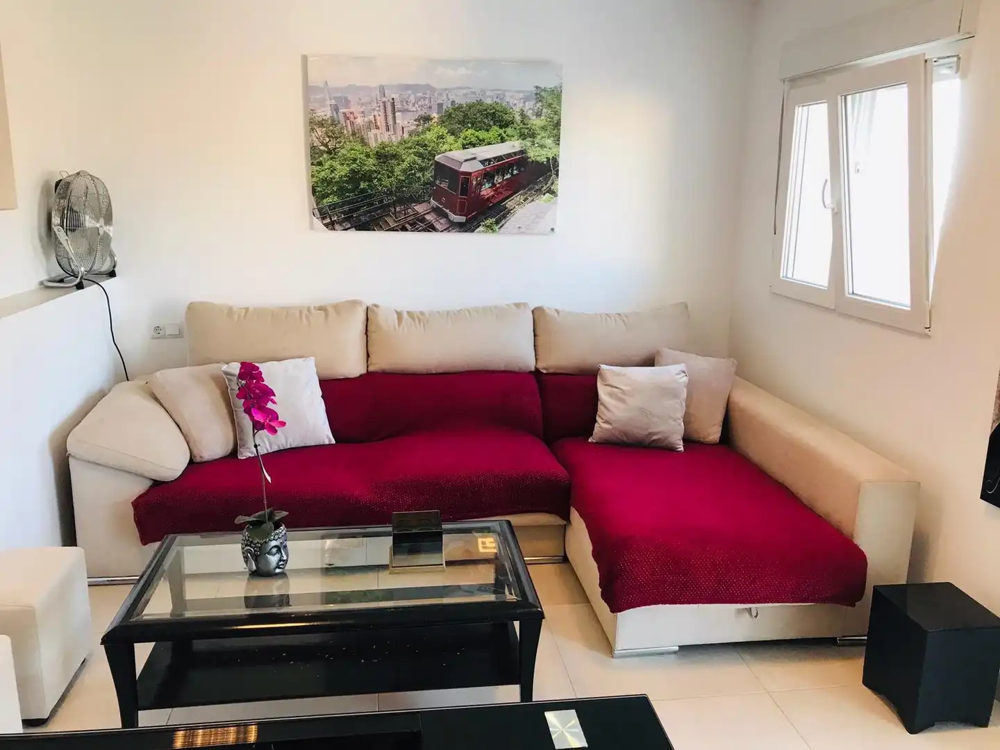 Sala d'estar de Casa o xalet en venda en Rojales amb Aire condicionat, Jardí privat i Terrassa
