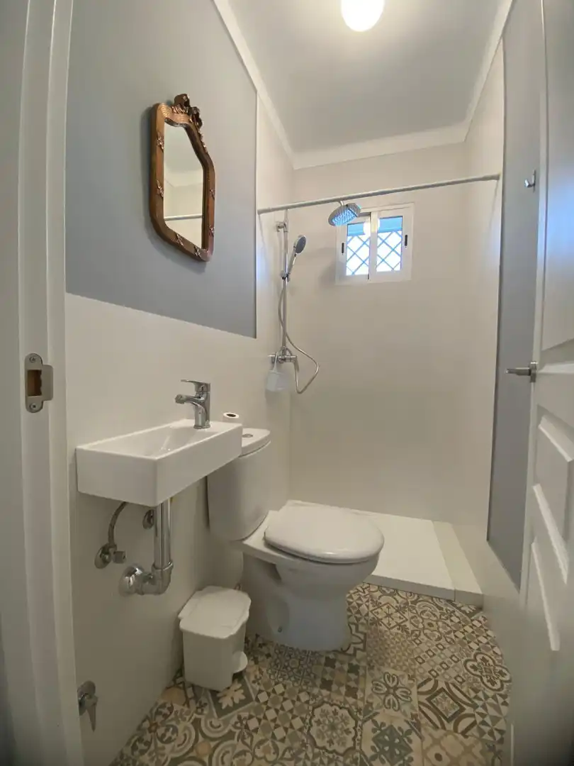 Baño de Casa o chalet de alquiler en Chiclana de la Frontera con Aire acondicionado, Jardín privado y Terraza
