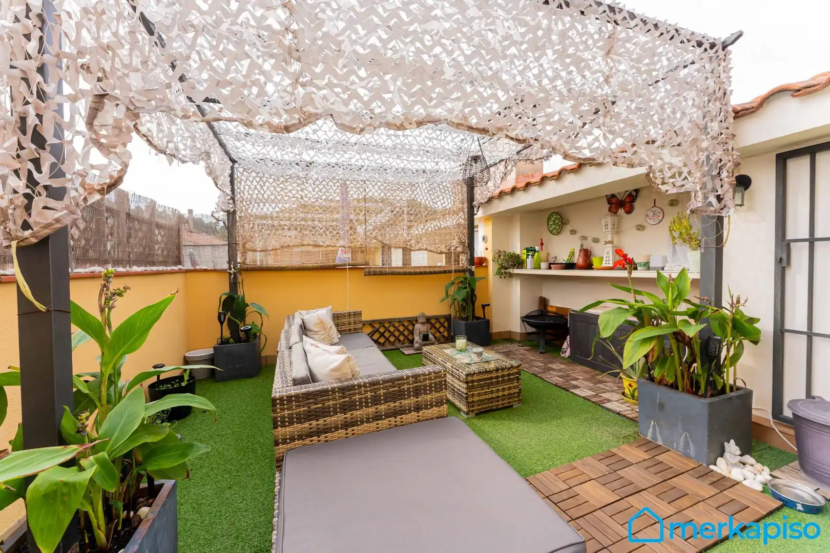 Terrasse von Maisonette zum Verkauf in Sant Climent de Llobregat mit Klimaanlage, Terrasse und Balkon