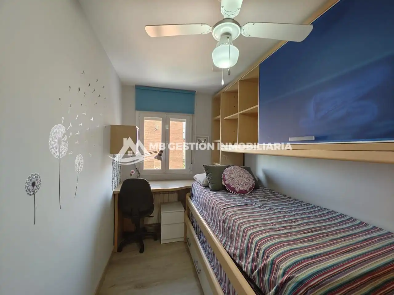 Schlafzimmer von Wohnung zur untervermieten in Fuenlabrada mit Klimaanlage, Heizung und Möbliert