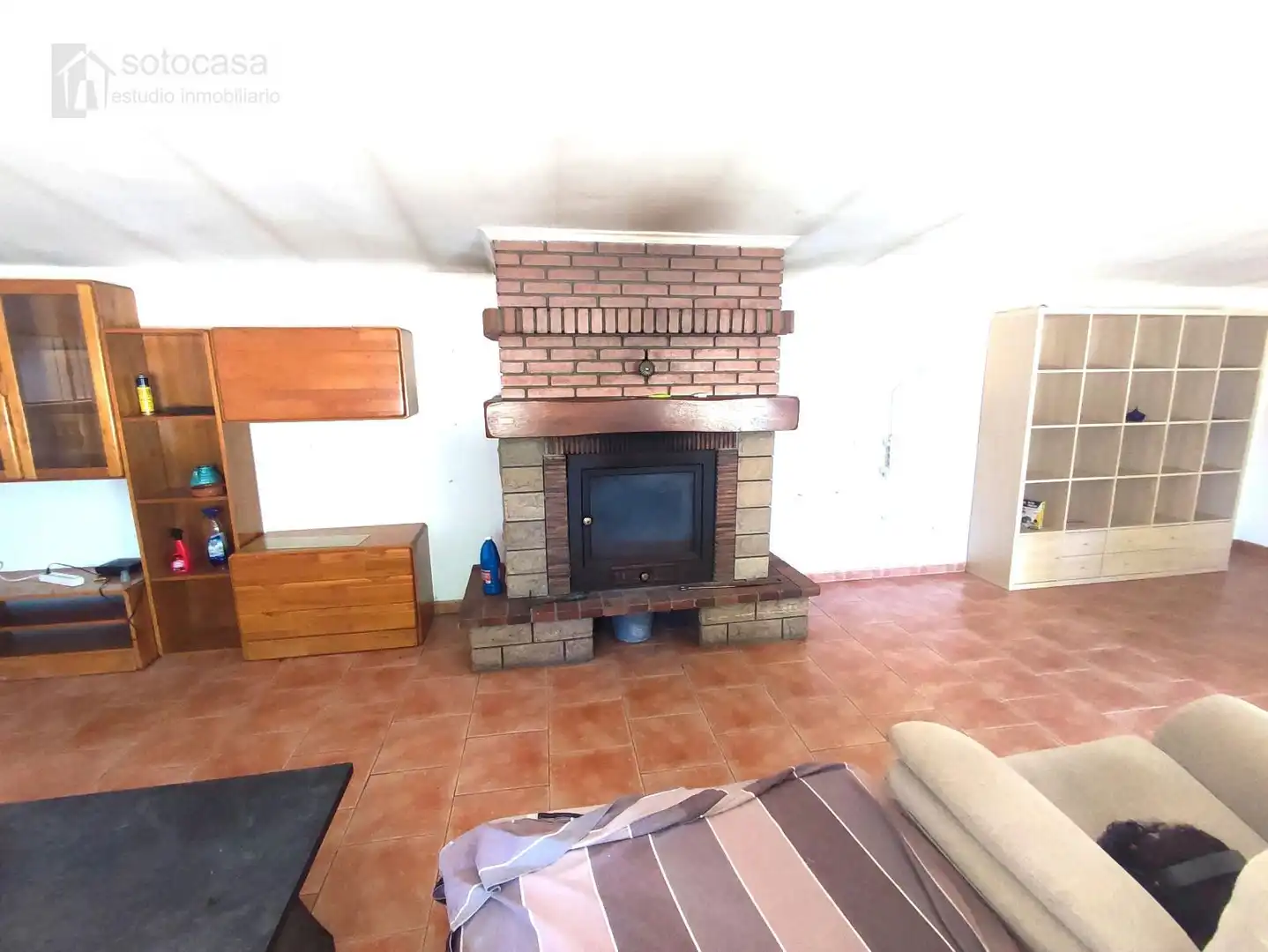 Sala d'estar de Casa o xalet en venda en Traspinedo amb Calefacció, Jardí privat i Piscina