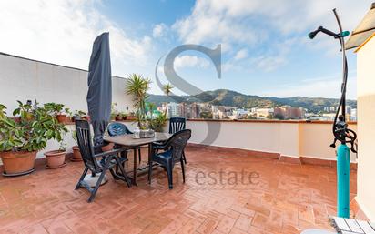 Terrace of Attic for sale in  Barcelona Capital  with Air Conditioner, Heating and Parquet flooring