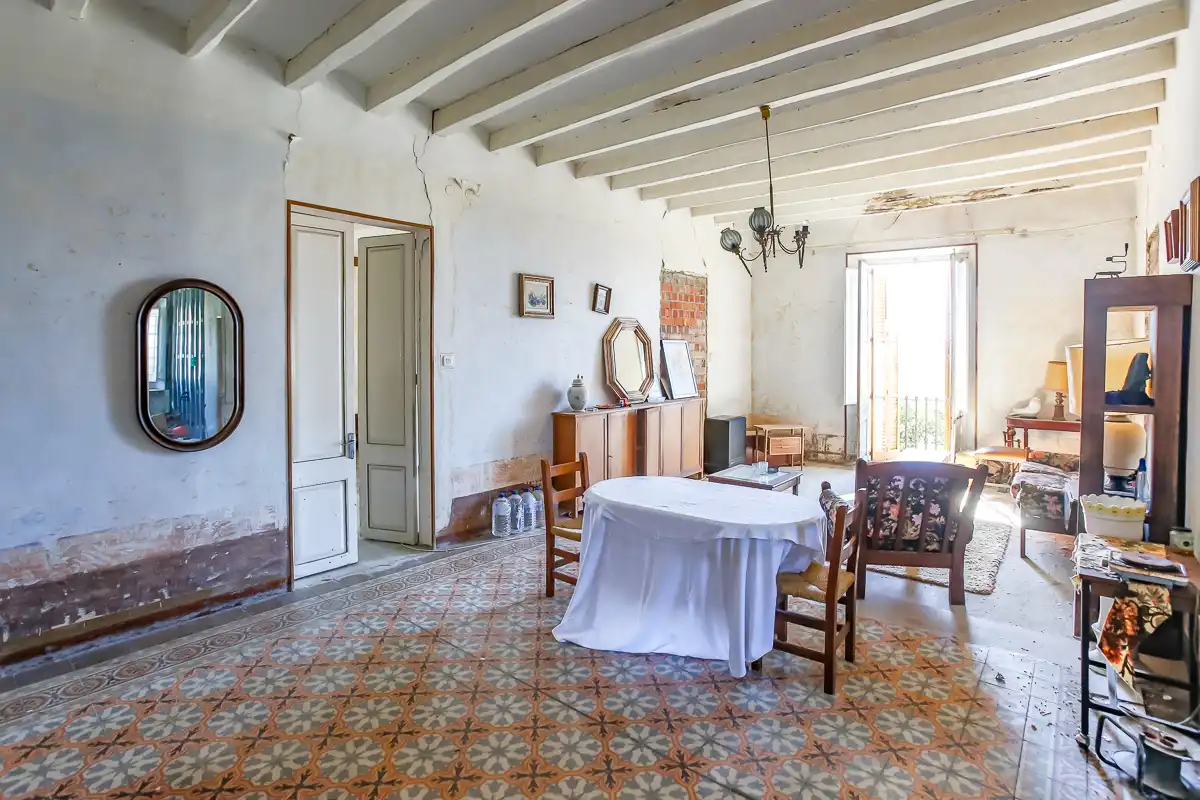 Esszimmer von Country house zum Verkauf in Subirats mit Privatgarten und Balkon