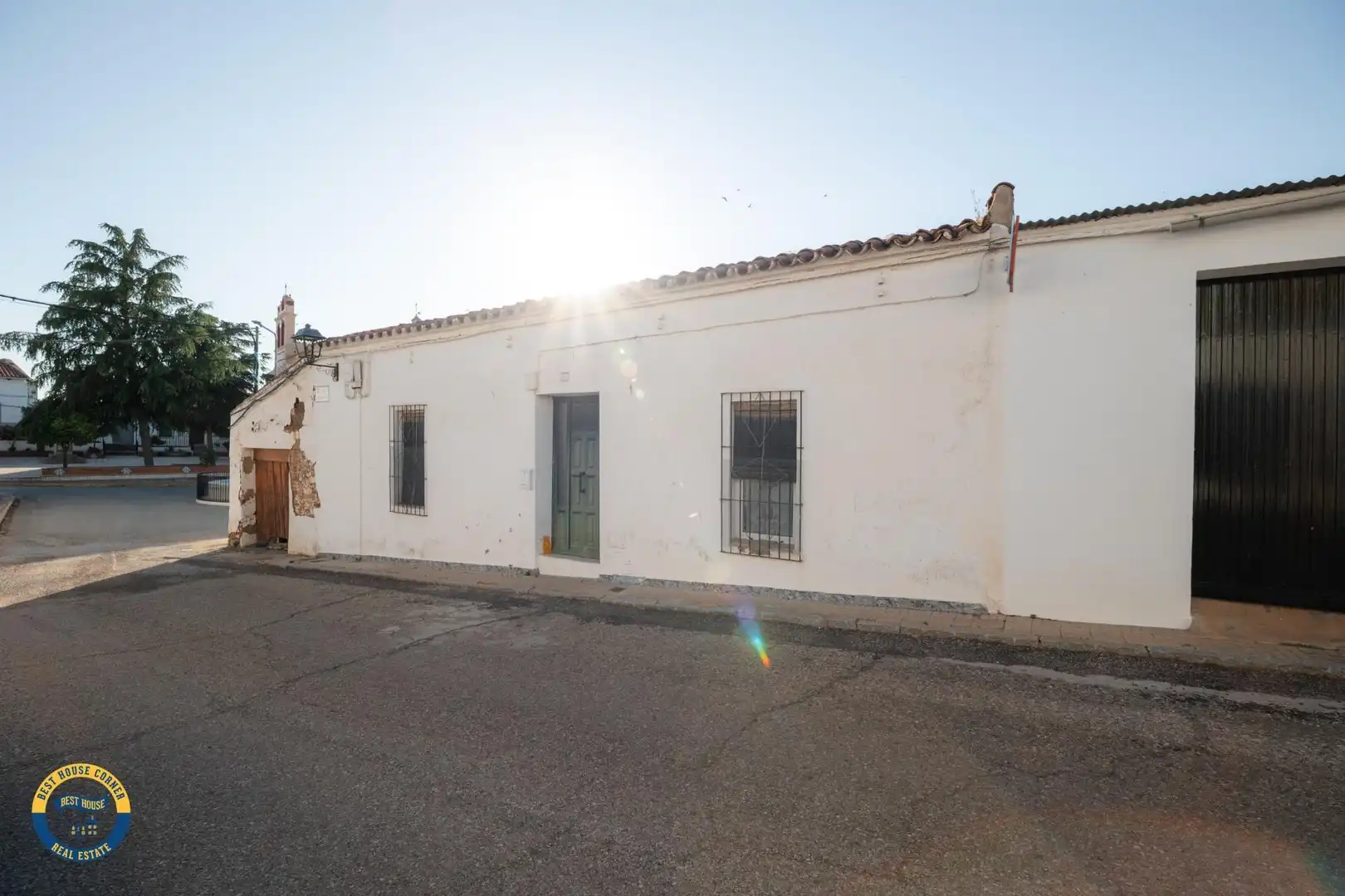 Vista exterior de Casa o chalet en venta en Puebla del Prior con Jardín privado