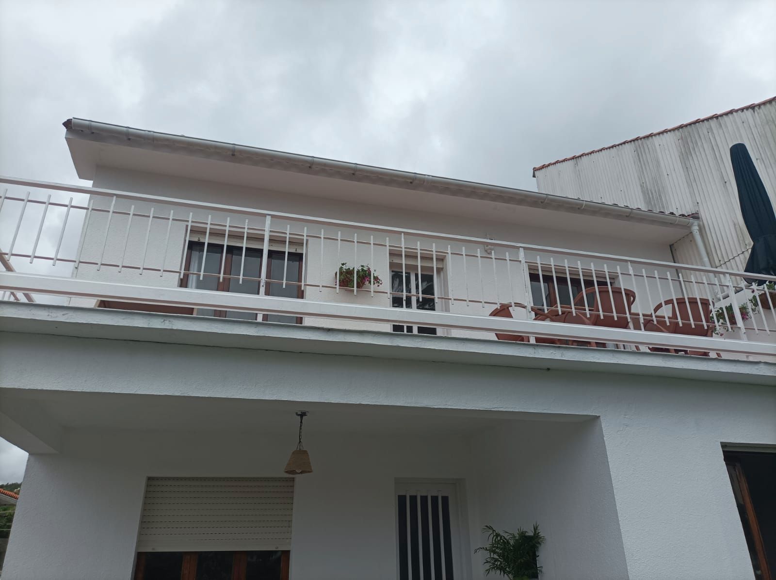 Balcony of House or chalet for sale in Sanxenxo  with Heating, Private garden and Terrace