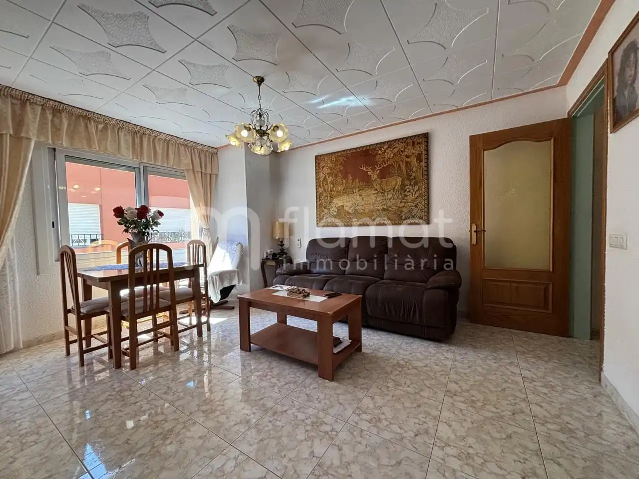 Sala d'estar de Pis en venda en Canet de Mar