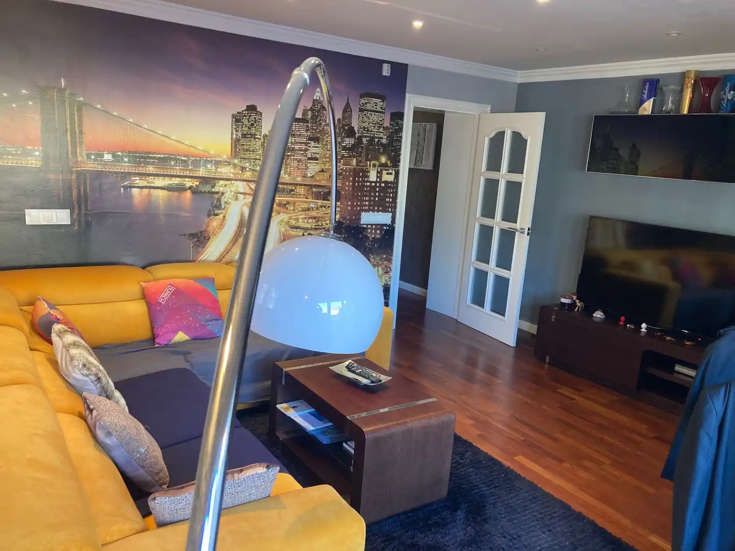 Sala de estar de Casa o chalet en venta en El Poal con Aire acondicionado, Calefacción y Amueblado