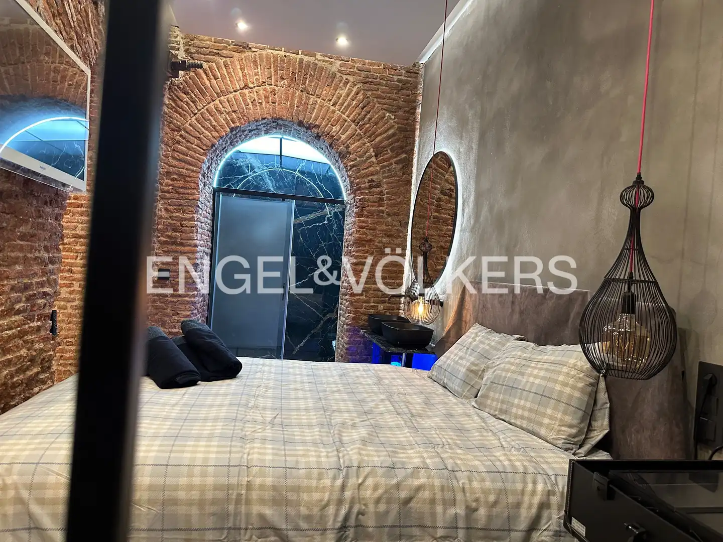 Bedroom of Flat for rent in Madrid  with Heating