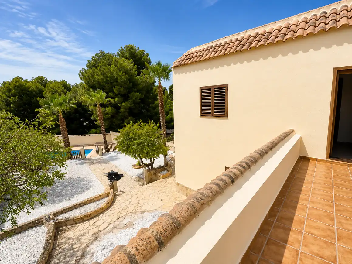Terrace of Houses for rent in La Nucia  with Air Conditioner, Terrace and Swimming Pool
