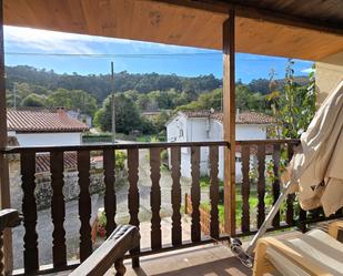 Balcony of Country house for sale in Llanes  with Heating, Private garden and Storage room