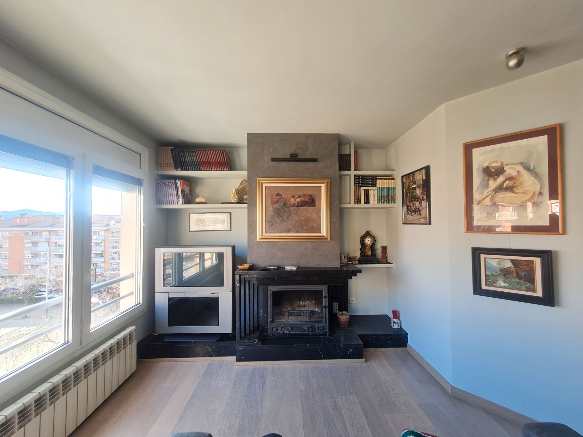 Living room of Flat for sale in Berga  with Air Conditioner, Heating and Terrace