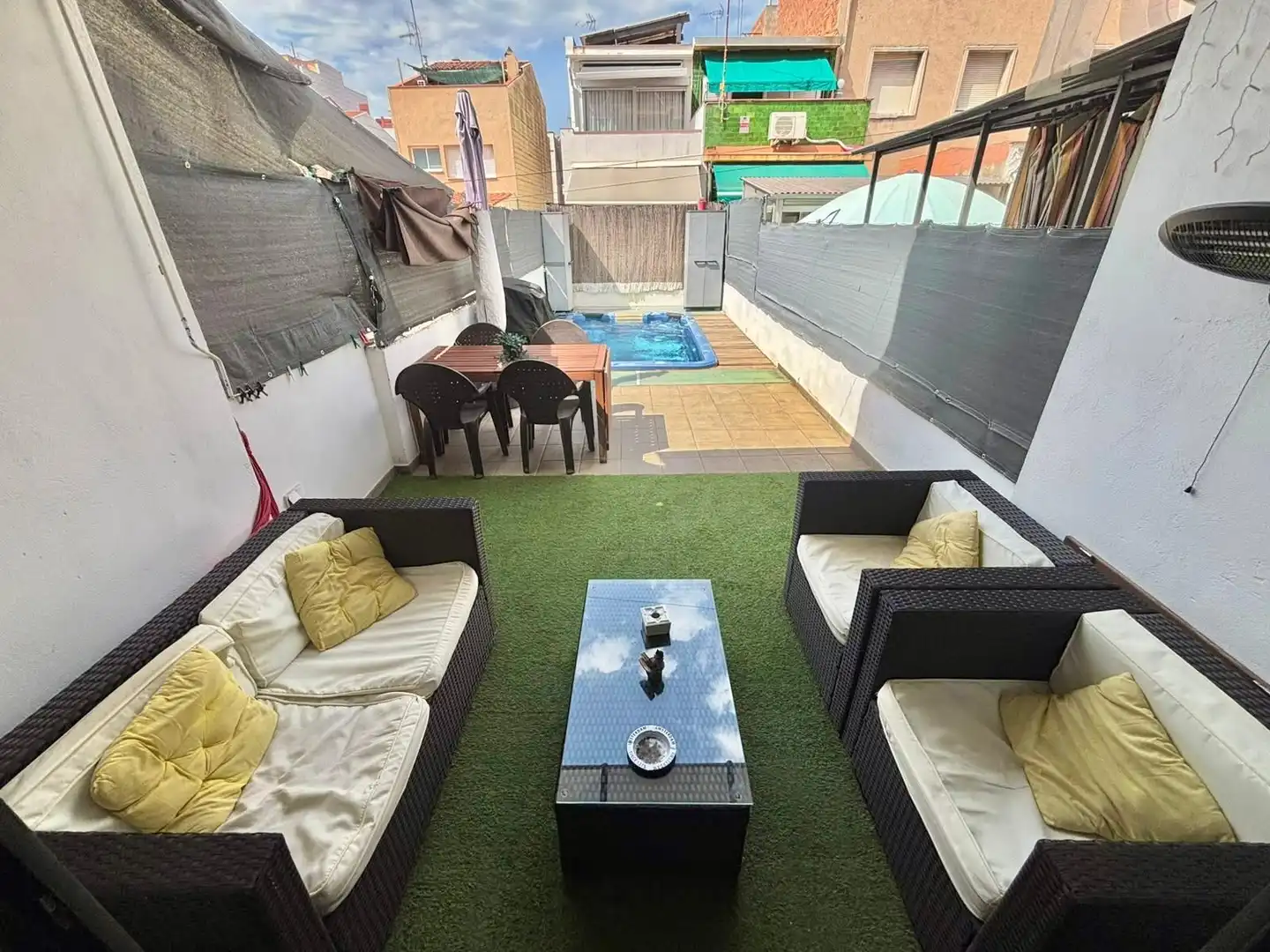 Terrace of Houses for sale in Granollers  with Heating, Private garden and Terrace