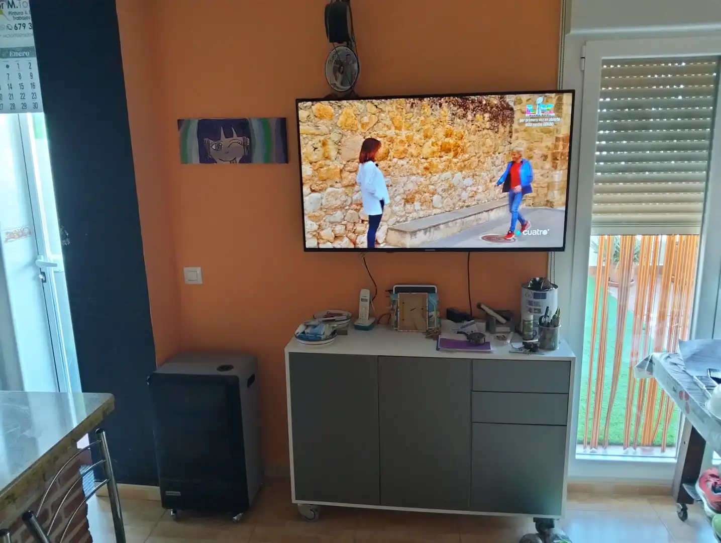 Sala de estar de Ático en venta en Plasencia con Amueblado