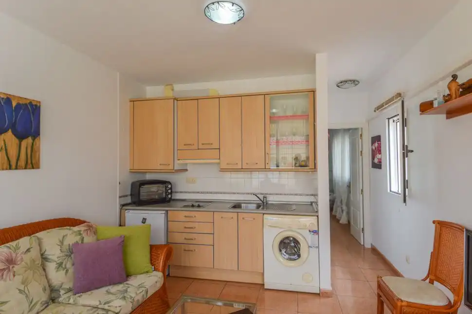 Cocina de Apartamento de alquiler en Mogán con Terraza y Piscina comunitaria