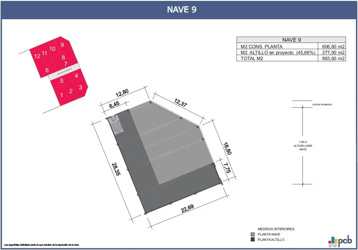 Nau industrial de lloguer en Torrefarrera