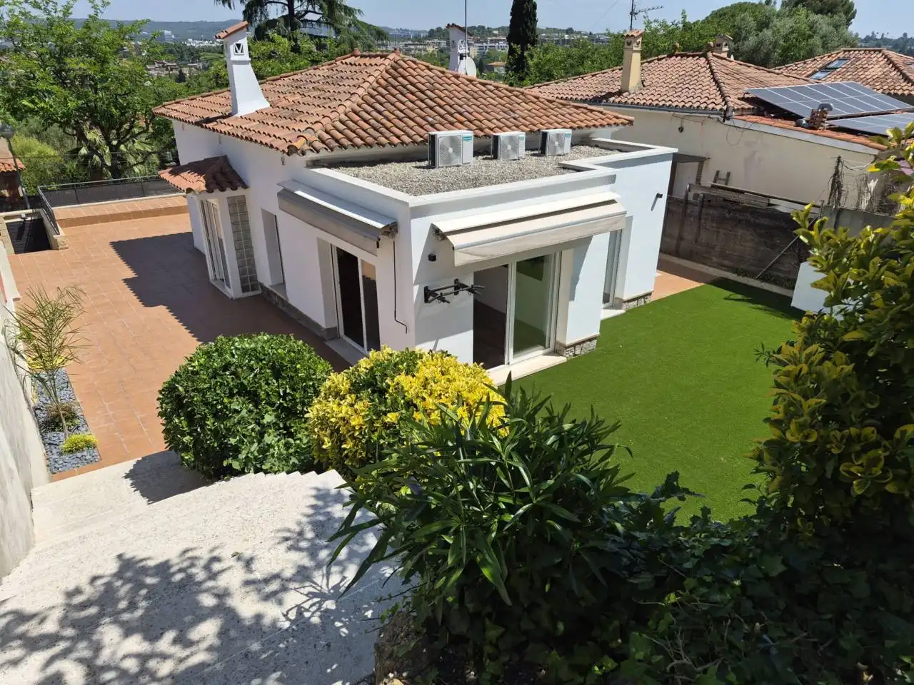 Terrace of Houses for rent in Sant Cugat del Vallès  with Air Conditioner, Heating and Private garden