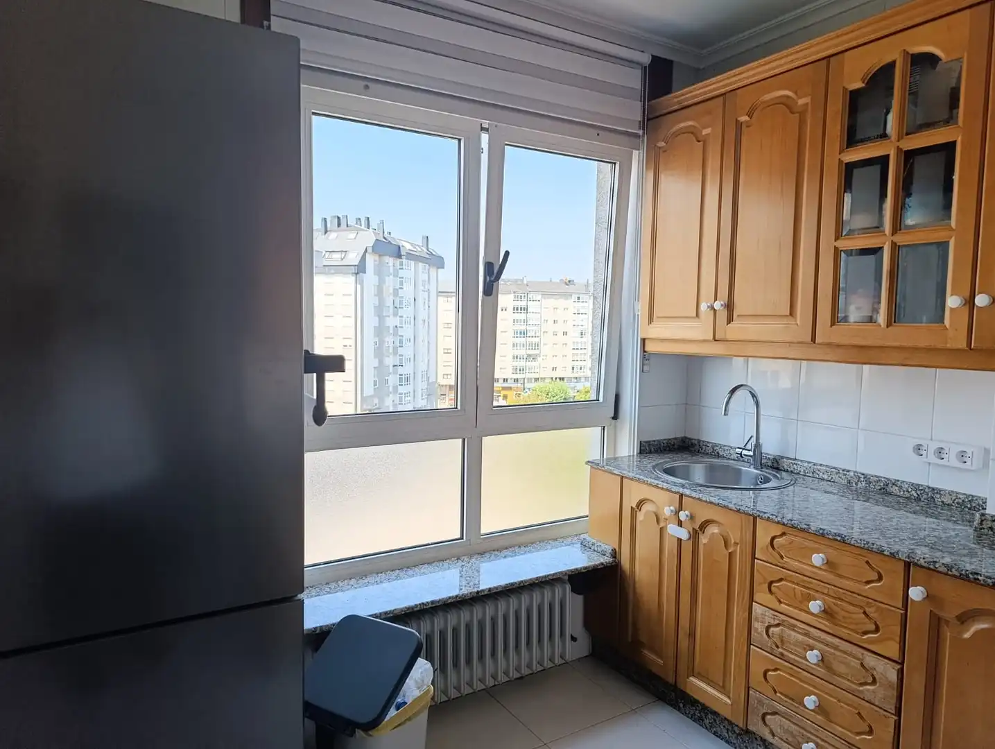 Kitchen of Flat for sale in Lugo  with Heating, Storage room and Furnished
