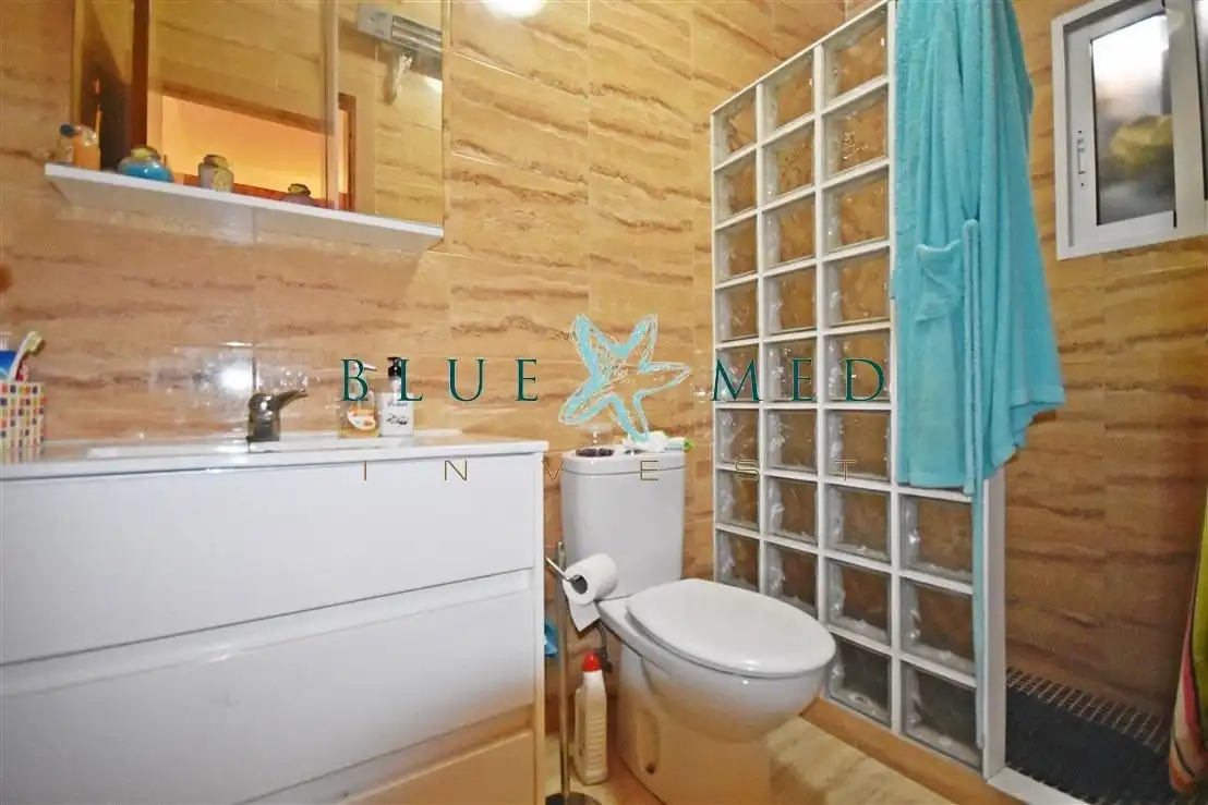 Badezimmer von Maisonette zum Verkauf in Mazarrón mit Klimaanlage, Heizung und Terrasse