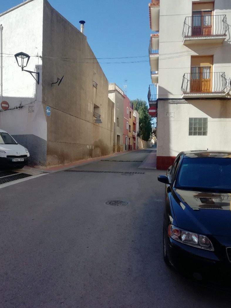 Vista exterior de Casa adosada en venda en Càlig amb Terrassa, Traster i Piscina