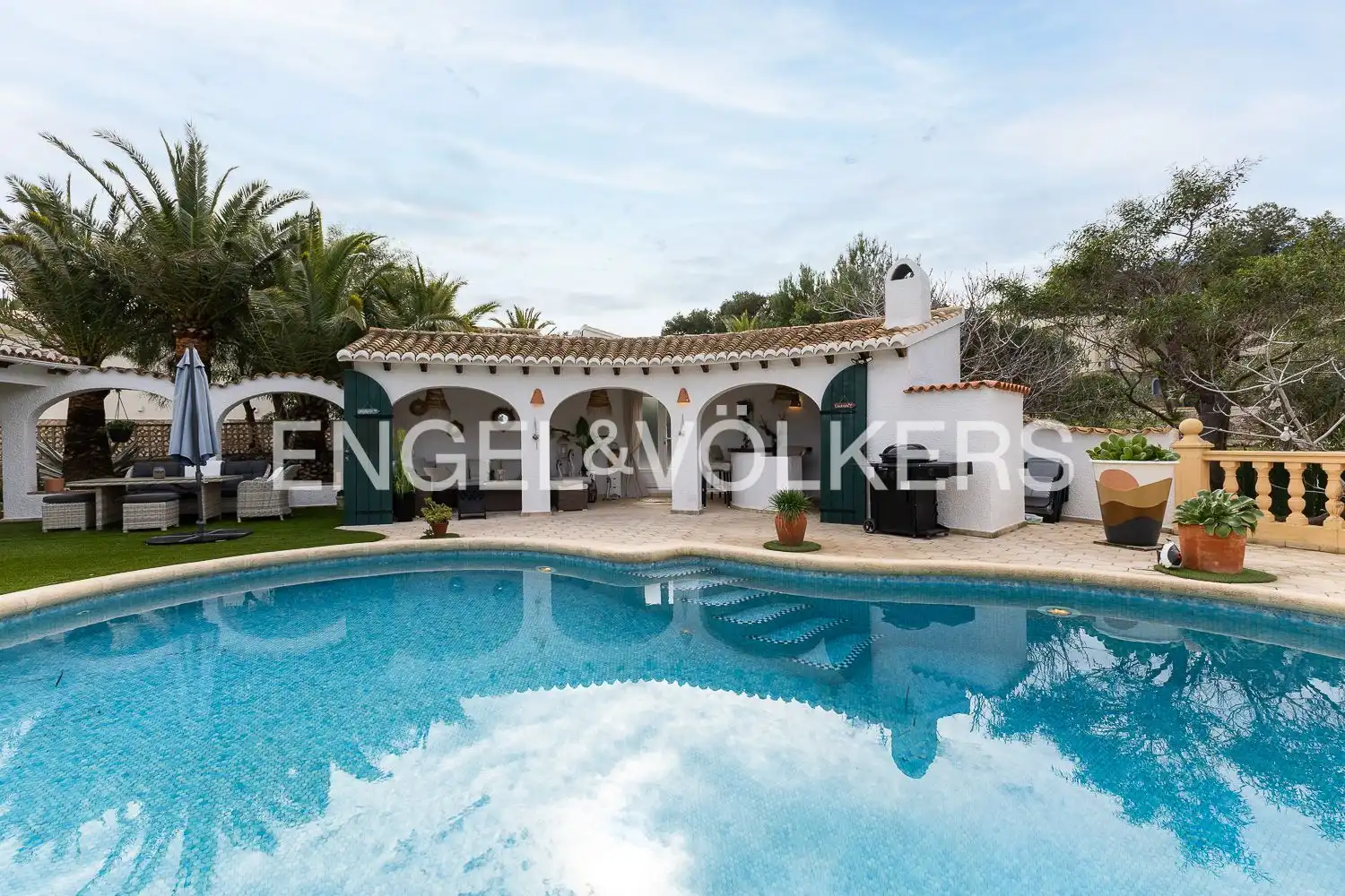 Exterior view of Houses for sale in Jávea / Xàbia  with Air Conditioner, Heating and Private garden