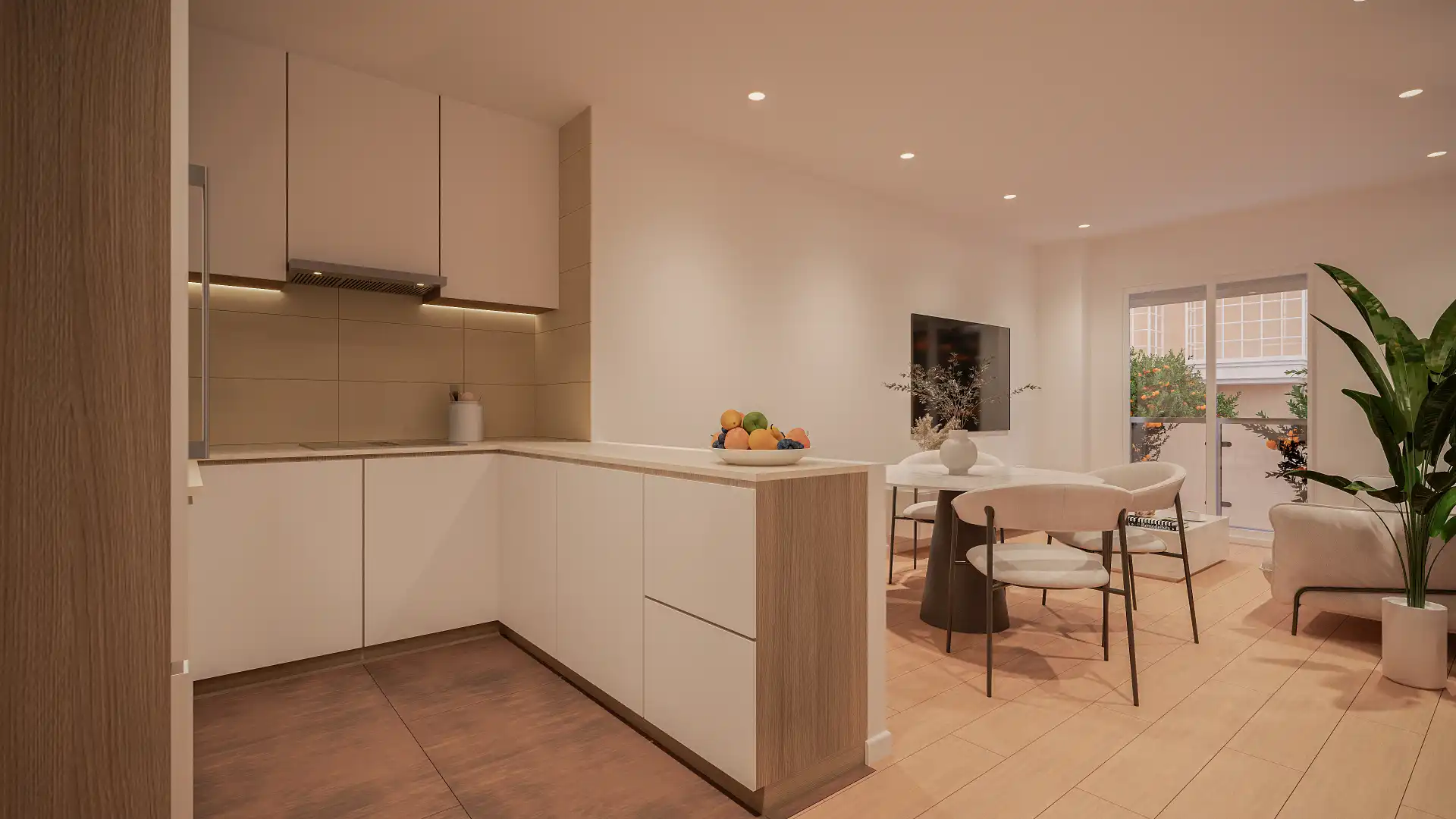 Cocina de Piso en venta en Huelva con Balcón