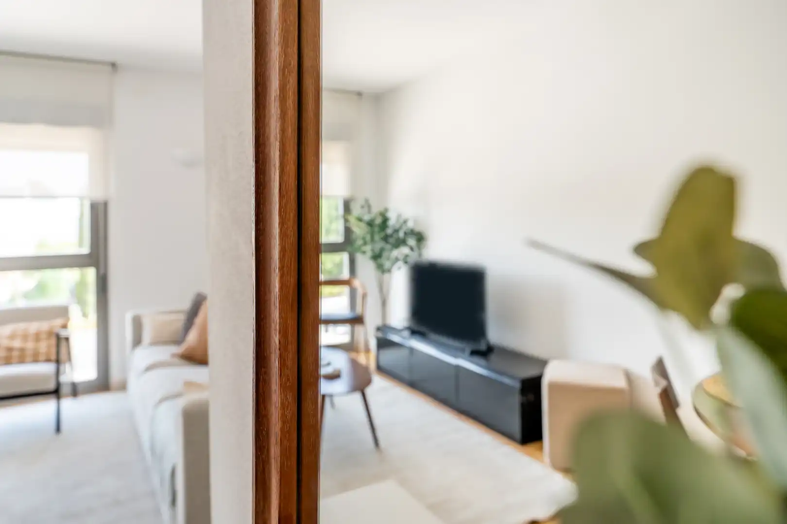 Sala d'estar de Pis de lloguer en Madrid amb Aire condicionat, Calefacció i Parquet