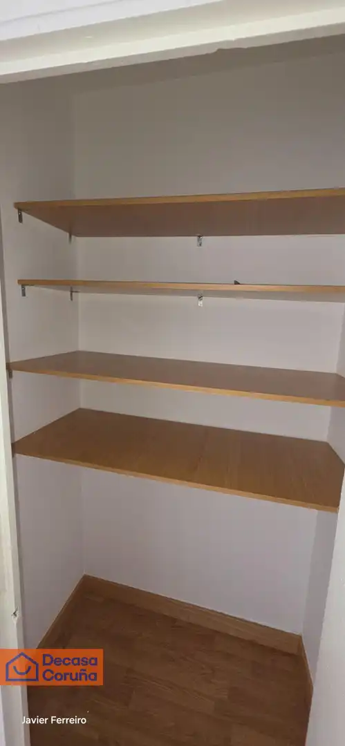 Schlafzimmer von Wohnung zur Miete in Arteixo mit Heizung, Möbliert und Alarm