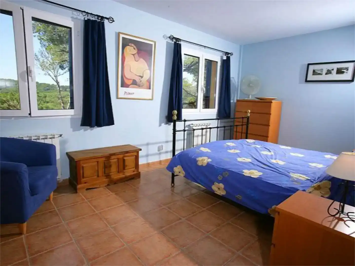 Dormitori de Casa o xalet de lloguer en Palafrugell amb Aire condicionat, Jardí privat i Traster