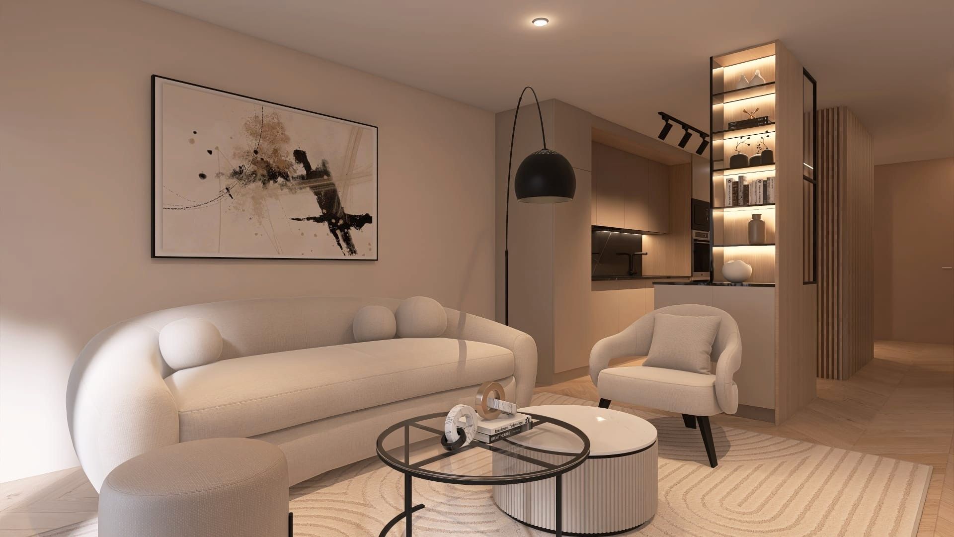 Sala de estar de Piso en venta en Málaga Capital con Aire acondicionado, Calefacción y Terraza