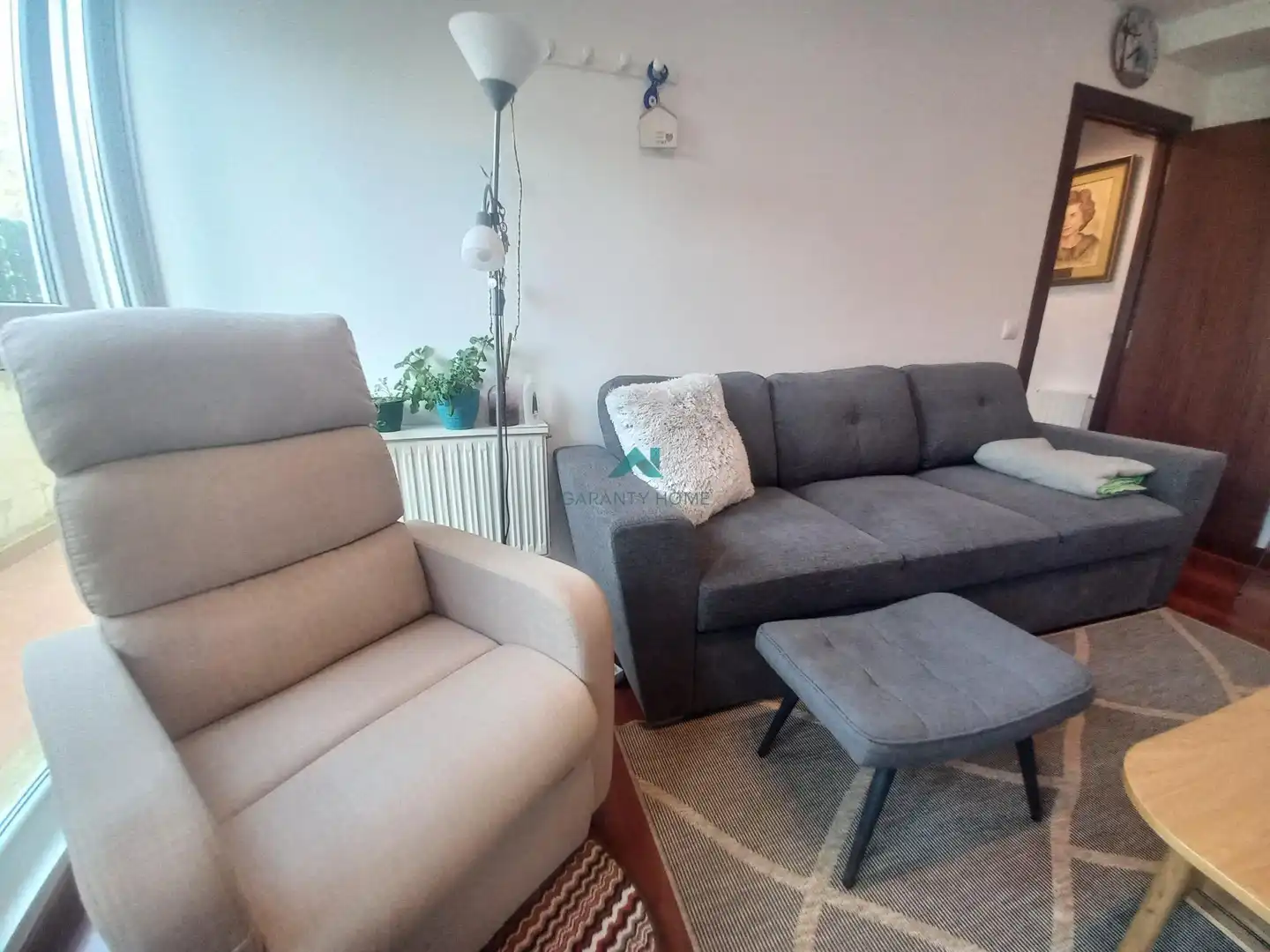 Sala de estar de Planta baja en venta en Bárcena de Cicero con Calefacción, Jardín privado y Parquet