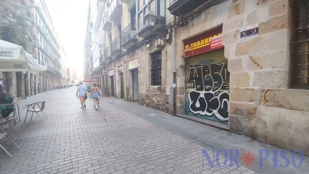Vista exterior de Local de lloguer en Bilbao 