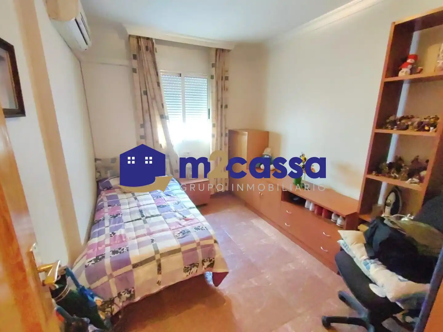 Bedroom of Flat for sale in Lorca  with Air Conditioner, Storage room and Furnished