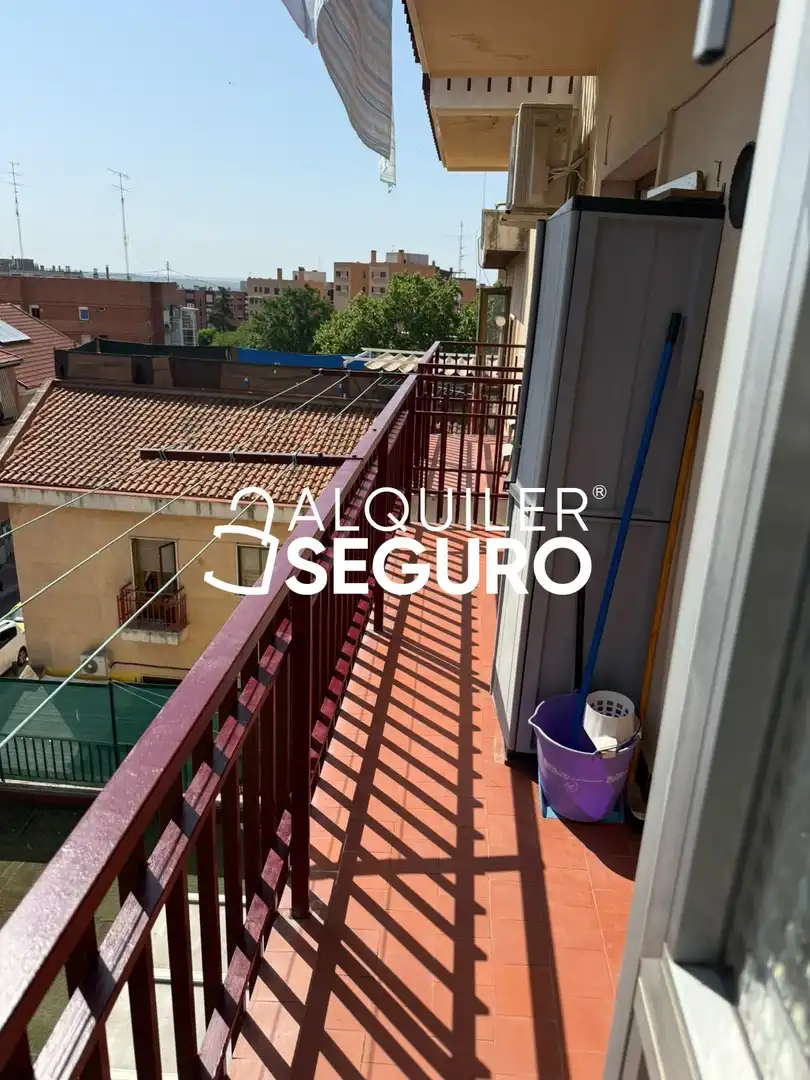 Terraza de Piso de alquiler en Madrid con Aire acondicionado, Calefacción y Terraza