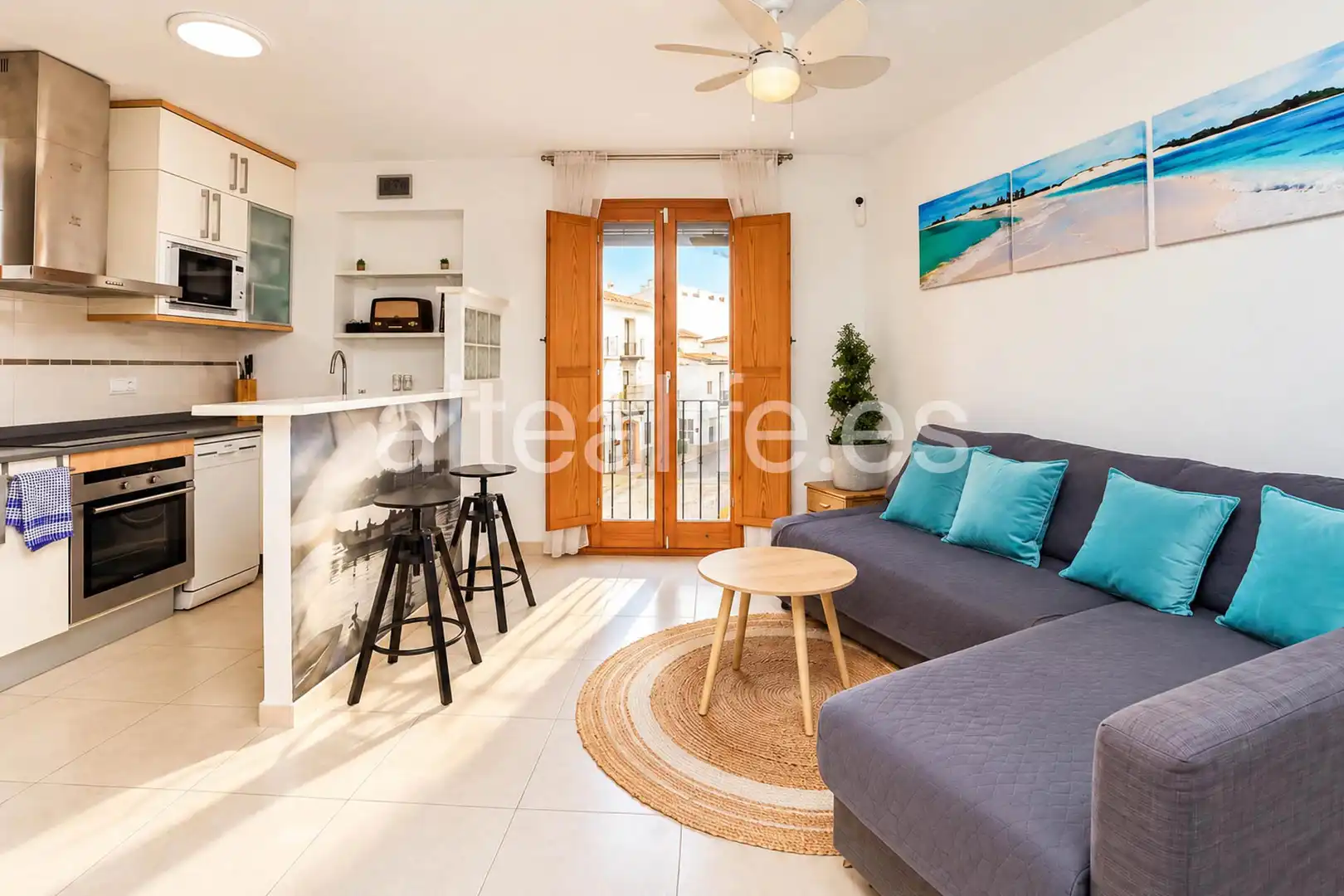 Apartament amb terrassa en venda a Costera Pont del Montcau