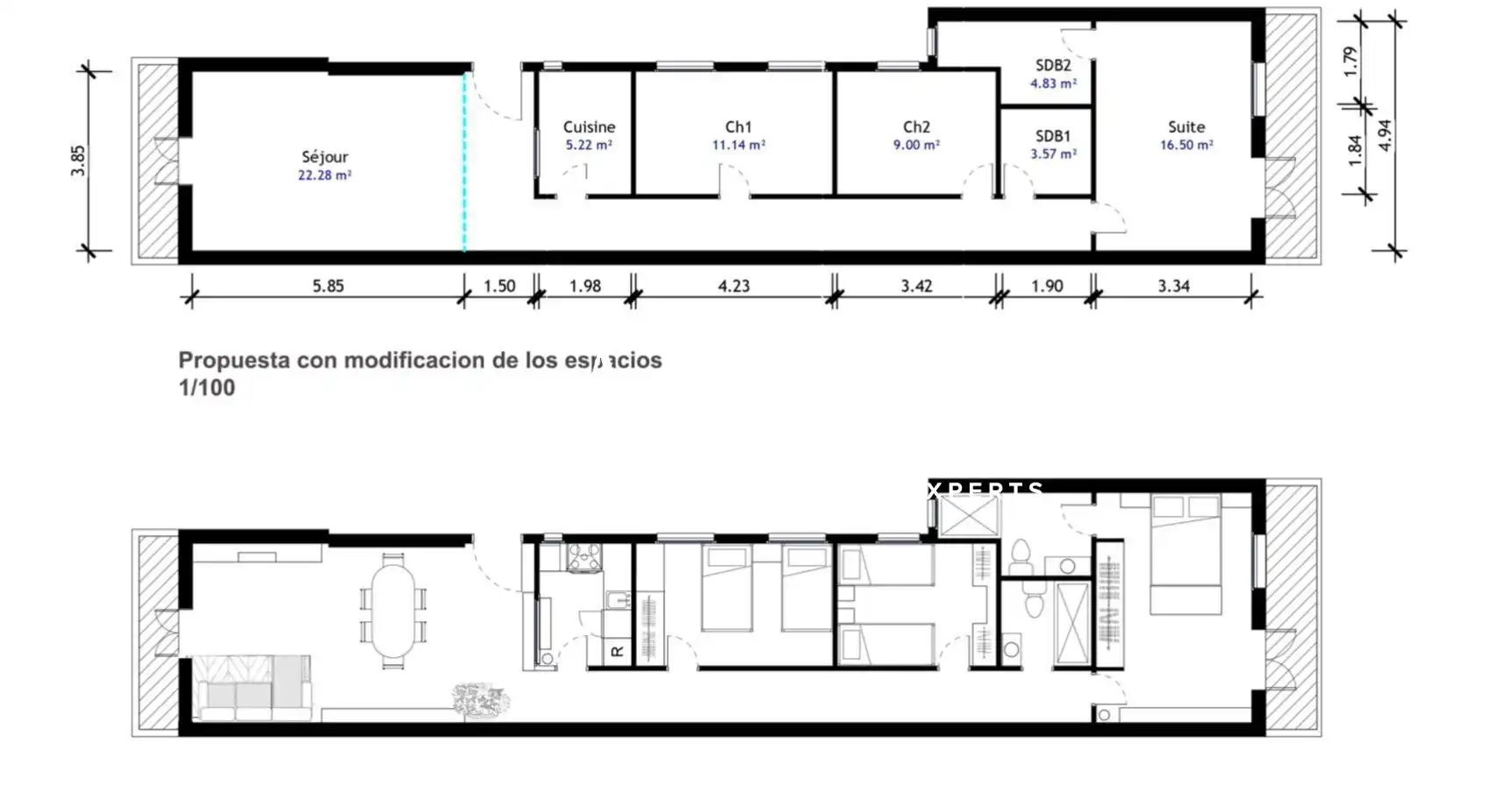 Appartement avec terrasse à vendre à Carrer CONSELL DE CENT, imagen 32