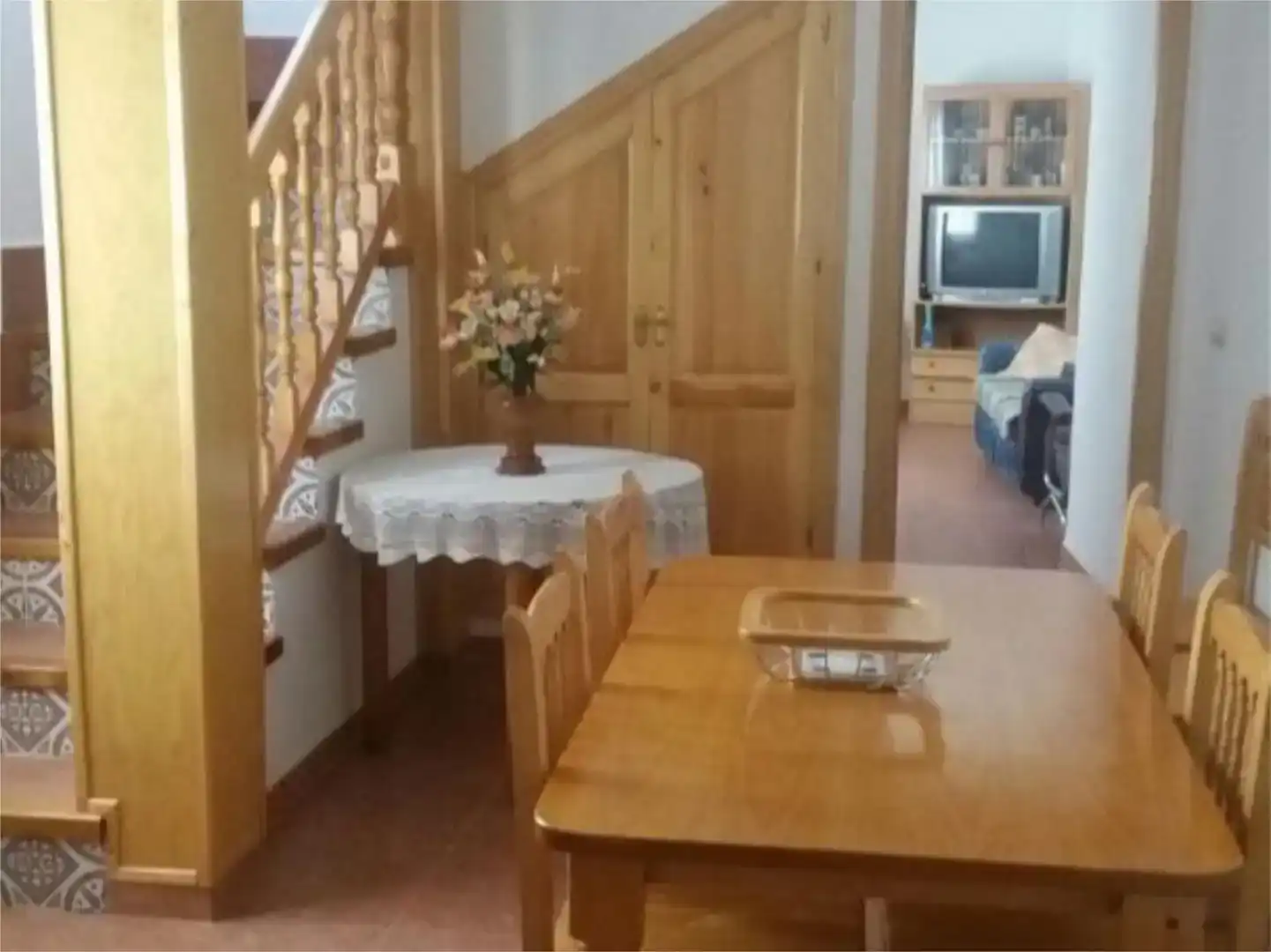 Menjador de Casa adosada en venda en Salobre amb Traster i Moblat