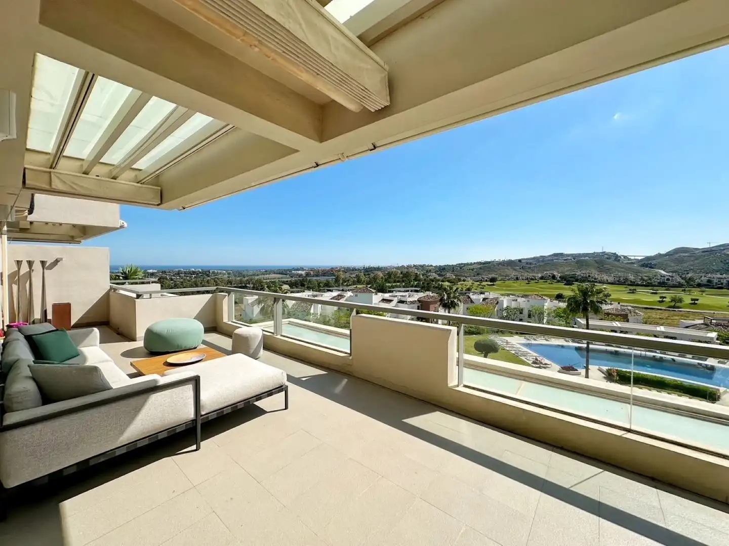 Terrace of Attic for sale in Benahavís  with Air Conditioner, Terrace and Furnished