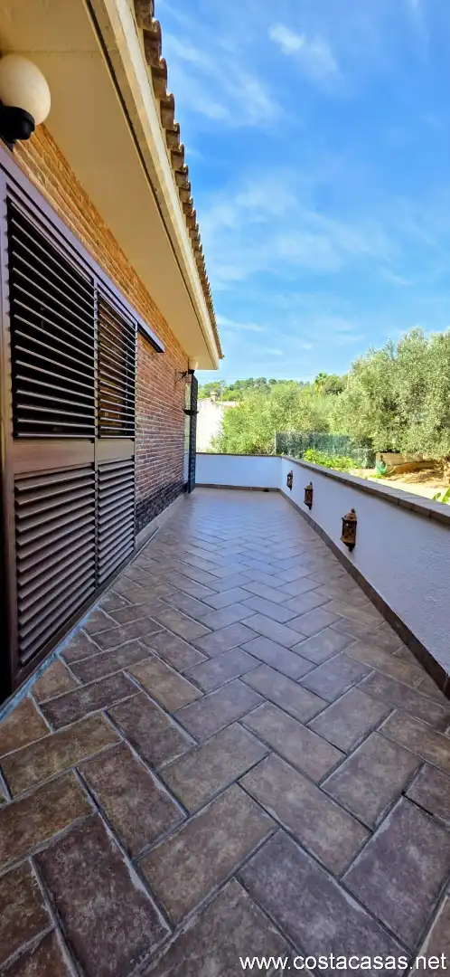 Terraza de Casa o chalet en venta en Castellví de Rosanes con Calefacción, Jardín privado y Terraza