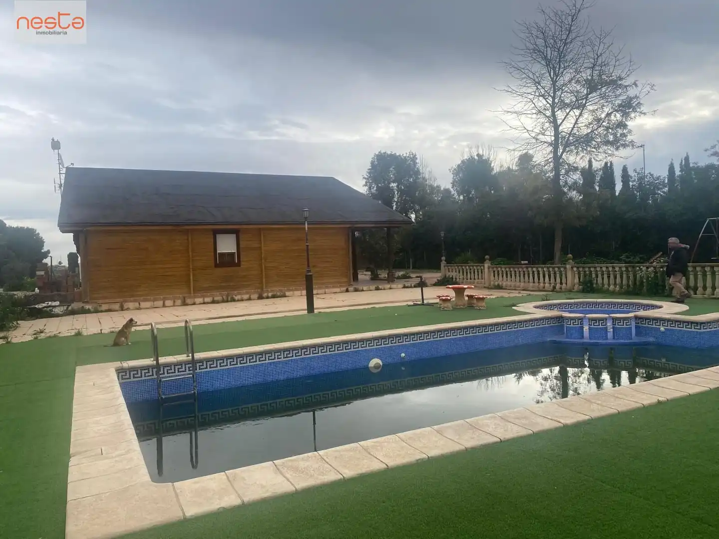 Swimming pool of Houses for sale in Lorca  with Air Conditioner, Heating and Private garden